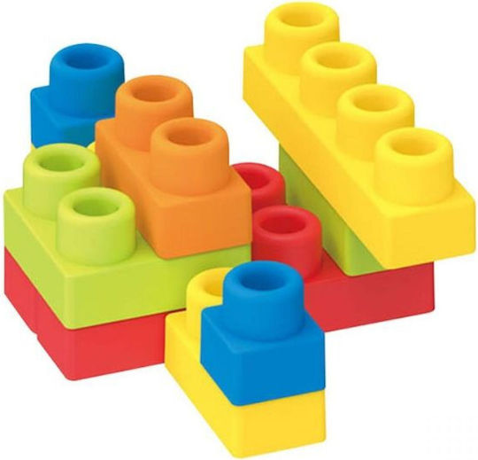 Luna Blue Building Blocks Basket For 3+ Years 40 Pieces