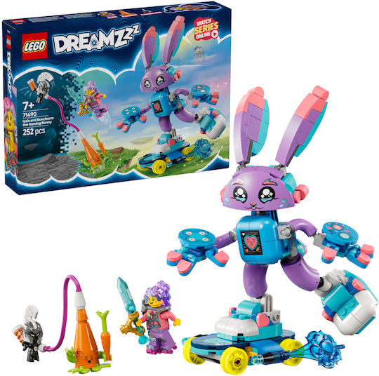 LEGO DREAMZzz DREAMZzz - Izzie și Bunchurro Iepurele de Joc Pentru 7+ Ani 252 Bucăți