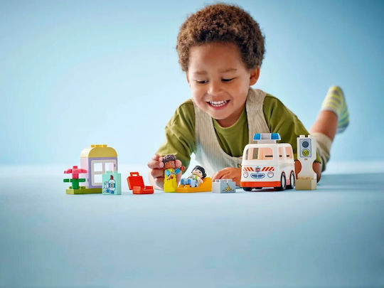 LEGO Duplo Ambulance & Driver για 2+ Ετών 19τμχ