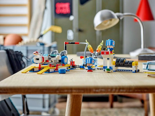 LEGO Super Mario Mario Kart - Garajul Lui Toad Pentru 8+ Ani 390 Bucăți