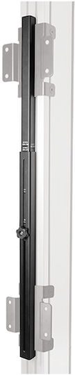 B-tech Joining Plate Kit System X Joining Plate Kit Wall Plate Black Steel 140.8 Mm 57 Mm 158 Mm Fixing Bt8390 To Bt8380