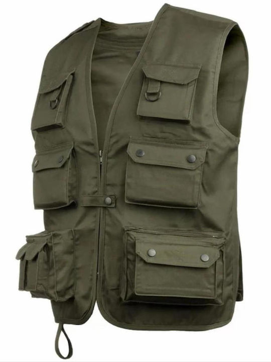 Mil-Tec Arbeitsweste Khaki