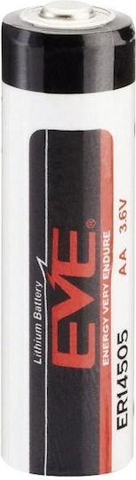 Μπαταρία Eve 14500 Li-socl2 3.6v Aa 2700 Mah 28612