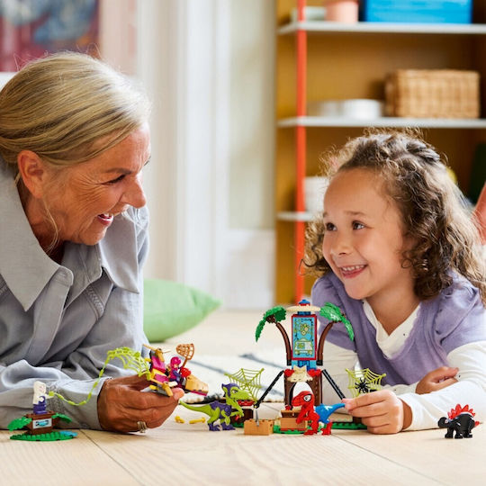 LEGO Spider-Man Spidey and Gobby's Raptor Battle at Tree House HQ for Ages 4+ 143 Pieces