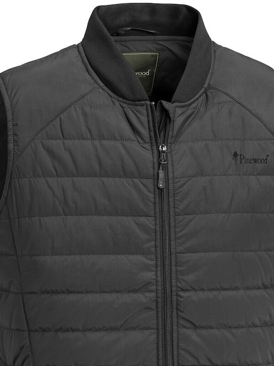 Pinewood Delbert Ανδρικό Γιλέκο Εργασίας με Επένδυση Fleece Καφέ