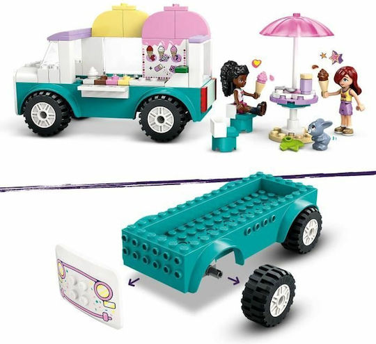 LEGO Friends Heartlake City Ice Cream Van for 4+ Years 92 Pieces