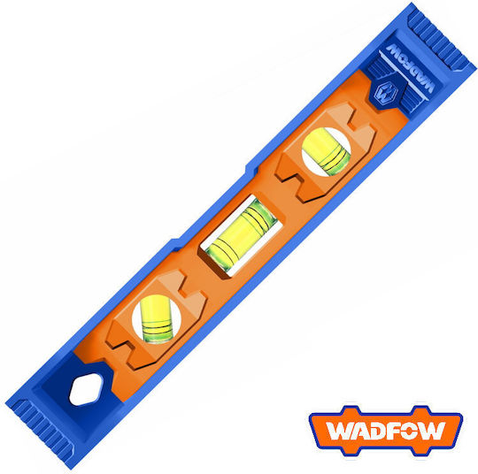 Wadfow Wadfow Spirit Level Aluminum Magnetic 22.5cm with 3 Eyes