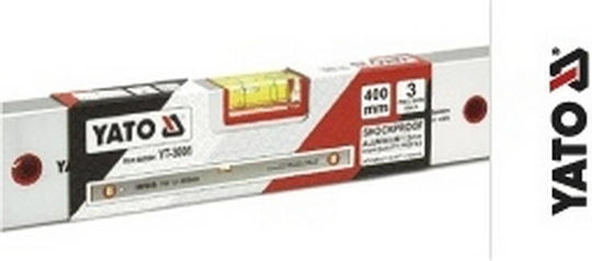 Yato YT-3001 Αλφάδι Αλουμινίου 40εκ. με 3 Μάτια