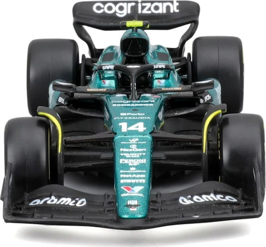 Bburago Αυτοκινητάκι Aston Martin AMR23 F1 Team - #14 Fernando Alonso 1:43 Formula 1 για 3+ Ετών