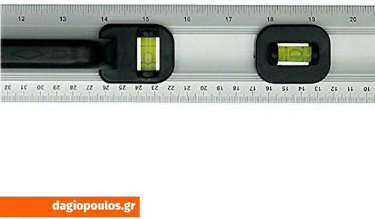 Vorel Aluminium Lineal Wasserwaage Aluminium 60cm mit 2 Augen