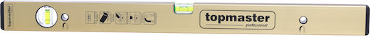 Topmaster Magnetic Level 120cm Spirit Level Aluminum Magnetic 120cm with 2 Eyes