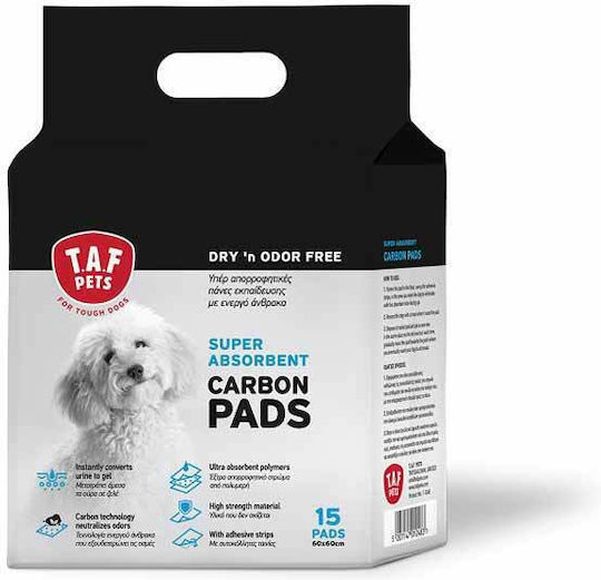 T.A.F. Pets Пелени за кучета 60x60см - 60см 15бр