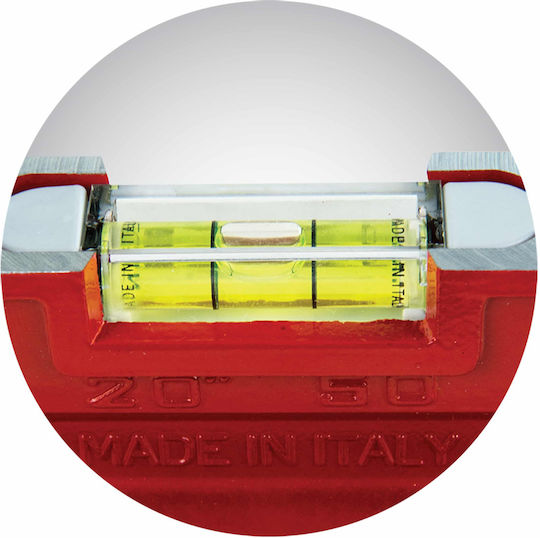 Benman L12 70633 Spirit Level Iron Magnetic 60cm with 2 Eyes