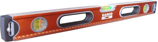 Bahco 466-600 Spirit Level Aluminum 60cm with 3 Eyes