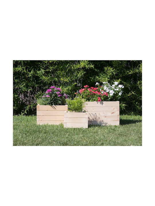 Woodware Ghiveci Lemn 40x40x40cm.