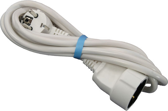 Lineme Extension Cable Cord 3 x 1.5mm²/3m White