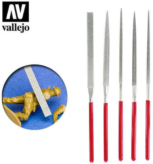 Acrylicos Vallejo Modeling File 5pcs