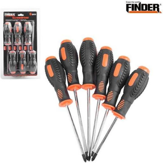 Finder Σετ 6 Κατσαβίδια
