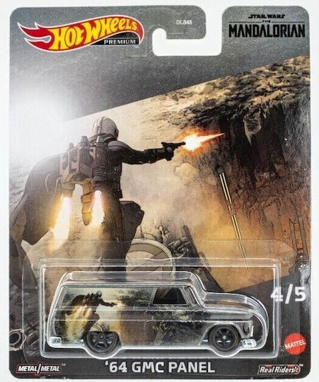 Hot Wheels Premium Car Premium Disney Star Wars Mandalorian 64 GMC Panel For 3+ Years