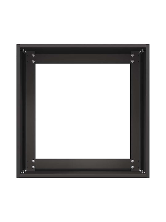 vidaXL Topf Metallisch Black 40x40x40cm.