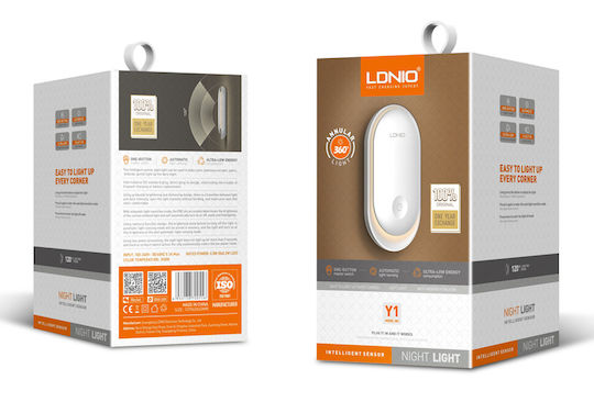 Ldnio LED Night Light Plug with Photocell Y1 1pcs