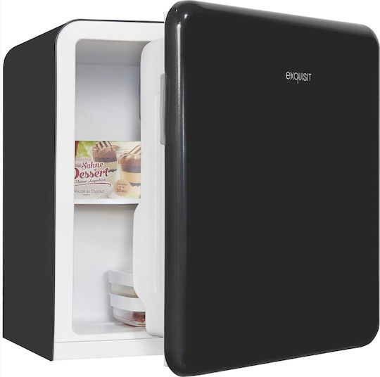 Exquisit Retro Mini Bar încorporat 47lt Î50xL48.5xA44cm. Negru CKB45-0-031F