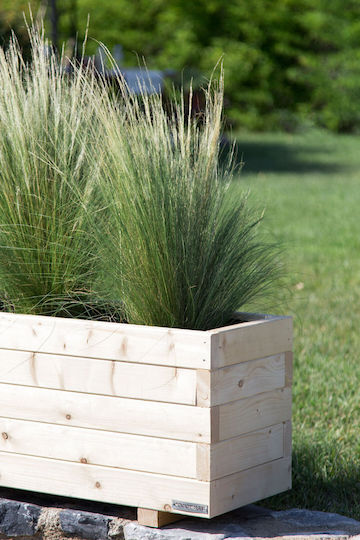 Woodware Ζαρντινιέρα Ξύλινη Καφέ 100x30x40εκ.
