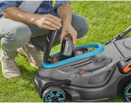 Gardena Powermax Rasenmäher Batterie