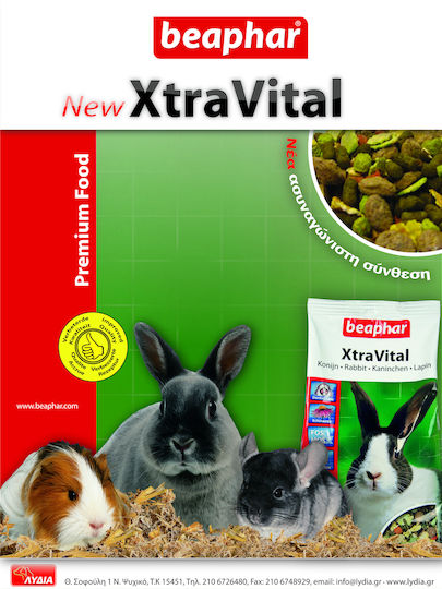 Beaphar Xtra Vital Guinea Pig Main Food for Guinea Pig 1kg