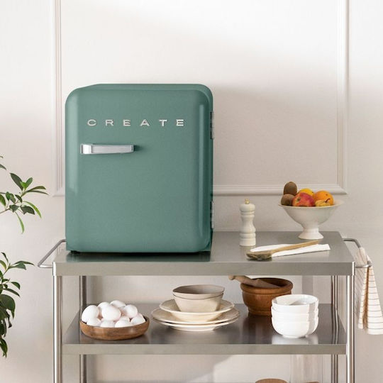 Create Retro Mini Bar 48lt Υ50xΠ44xΒ49εκ. Sage/Silver
