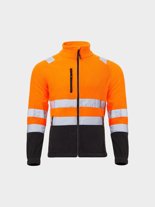 Stenso Prisma Work Fleece Jacket Reflective Orange