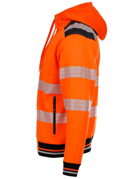 Stenso Prisma HV 2.0 Work Jacket Reflective with Hood Orange