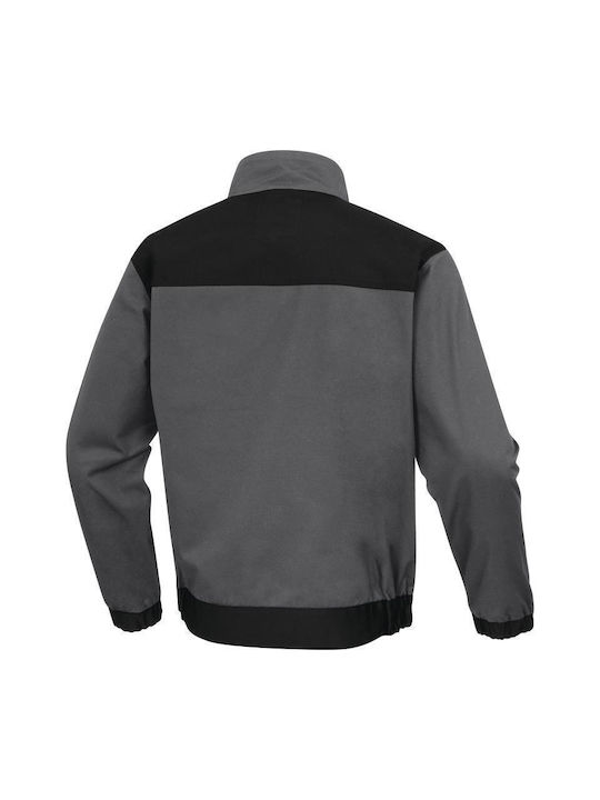 Delta Plus M2VE3 Work Jacket Gray Open M2VE3GOPT