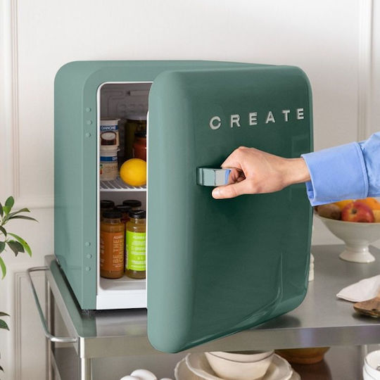 Create Retro Mini Bar 48lt Υ50xΠ44xΒ49εκ. Sage/Silver