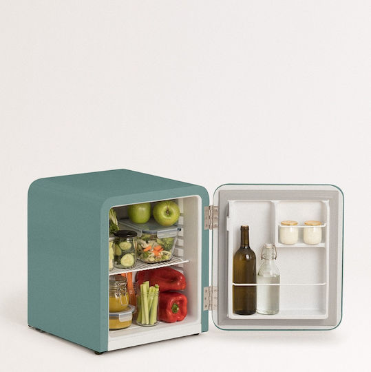 Create Retro Mini Bar 48lt Υ50xΠ44xΒ49εκ. Sage/Silver