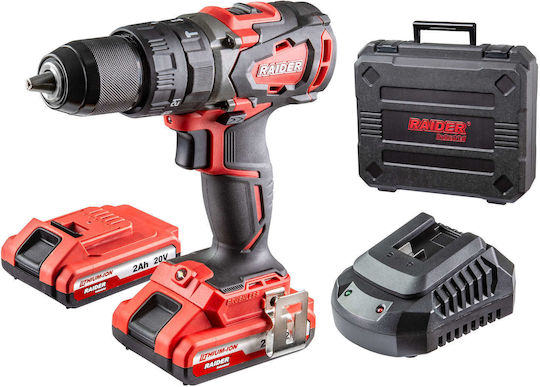Raider Șurubelniță cu percuție Mașină de găurit Baterie Solo Fără perii 20V 011502