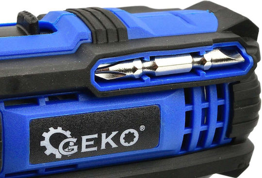 Geko G80655 Δραπανοκατσάβιδο Μπαταρίας 21V 2x2Ah