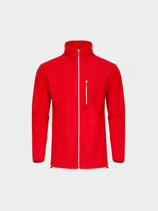 Stenso Karela Ζακέτα Εργασίας Fleece Ψύχους Κόκκινη