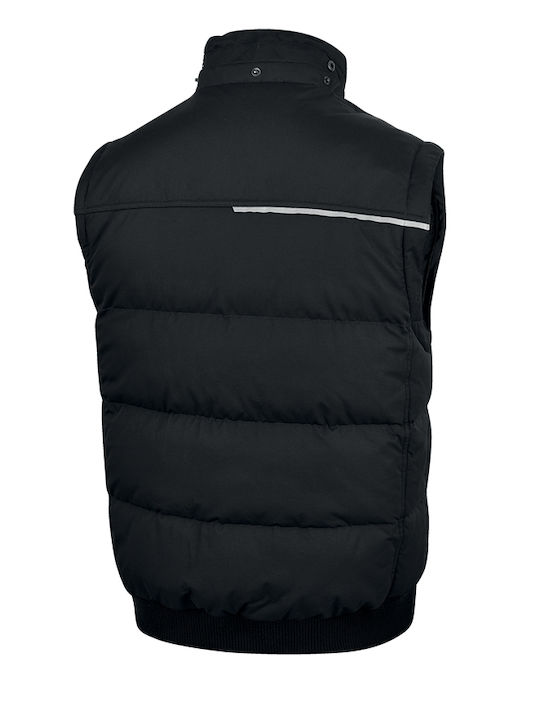 Delta Plus Randers2 Arbeitsjacke mit abnehmbarer Kapuze Schwarz Grau