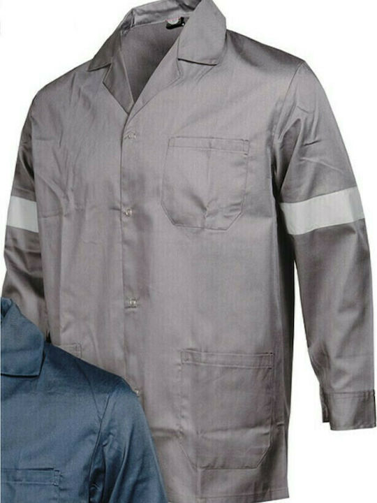 Fageo Work Jacket Reflective Gray