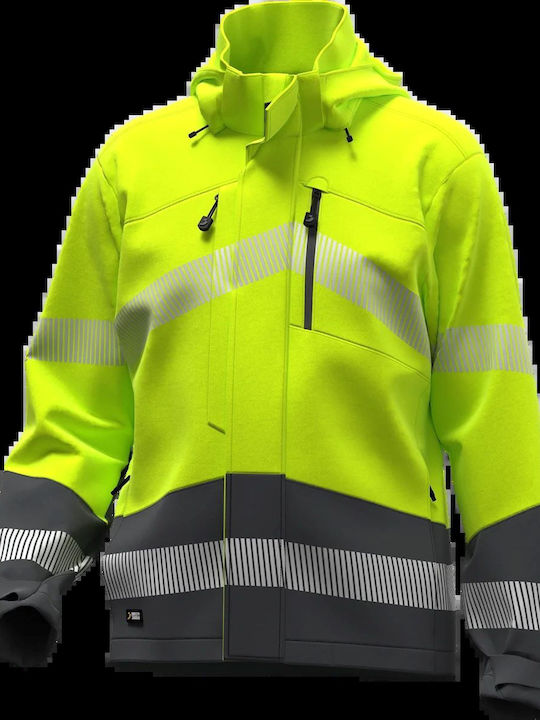 Safety Jogger Scuti Work Jacket Softshell Yellow