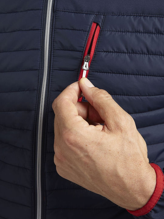 Utility Diadora Arbeitsjacke Reflektierend mit Fütterung Fleece Blau