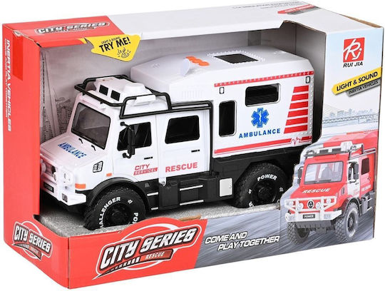 Martin Toys Toy Car Ambulance Pull Back for 3+ Years