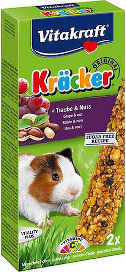 Vitakraft Nutritional Supplement for Guinea Pig with Nuts Kracker 112g 2 Pieces