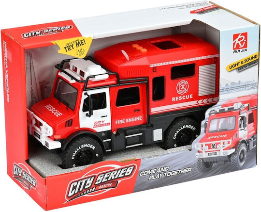 Martin Toys Пожарен Камион Пулбек за 3+ Години