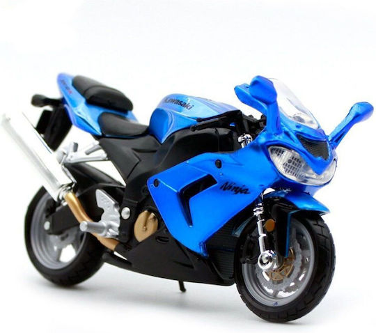 Bburago Μοτοσυκλέτα Kawasaki Ninja ZX-10R - Μπλε 1:18 για 3+ Ετών