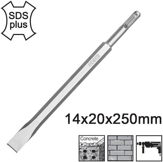 Ingco Καλέμι με Υποδοχή SDS Plus 250x20mm