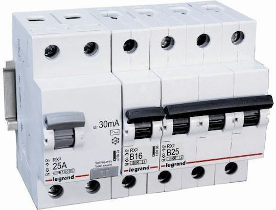 Legrand Ρελέ Ράγας Διαρροής 40A Τετραπολικό 40Α