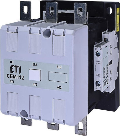 ETI Ρεле за фаза Захранване 112Спецификация Триполюсно с Напрежение 230V