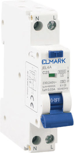 Elmark Phase Relays Earth Leakage 10A Bipolar with Voltage 240V